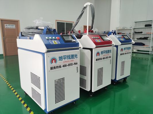 6 chế độ hàn Máy hàn sợi quang 8KW 8m, Máy hàn thép và nhôm