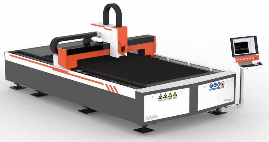 1000W / 1500W / 2000W / 3000W / 4000W IPG / MAX 3015 bàn đơn không có nắp Máy cắt laser sợi quang CNC