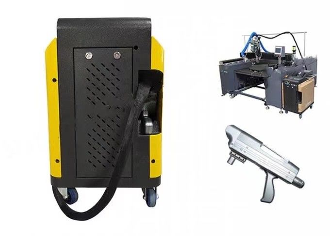 Máy làm sạch bằng laser 5m Đường nối cáp Gương hàn SS