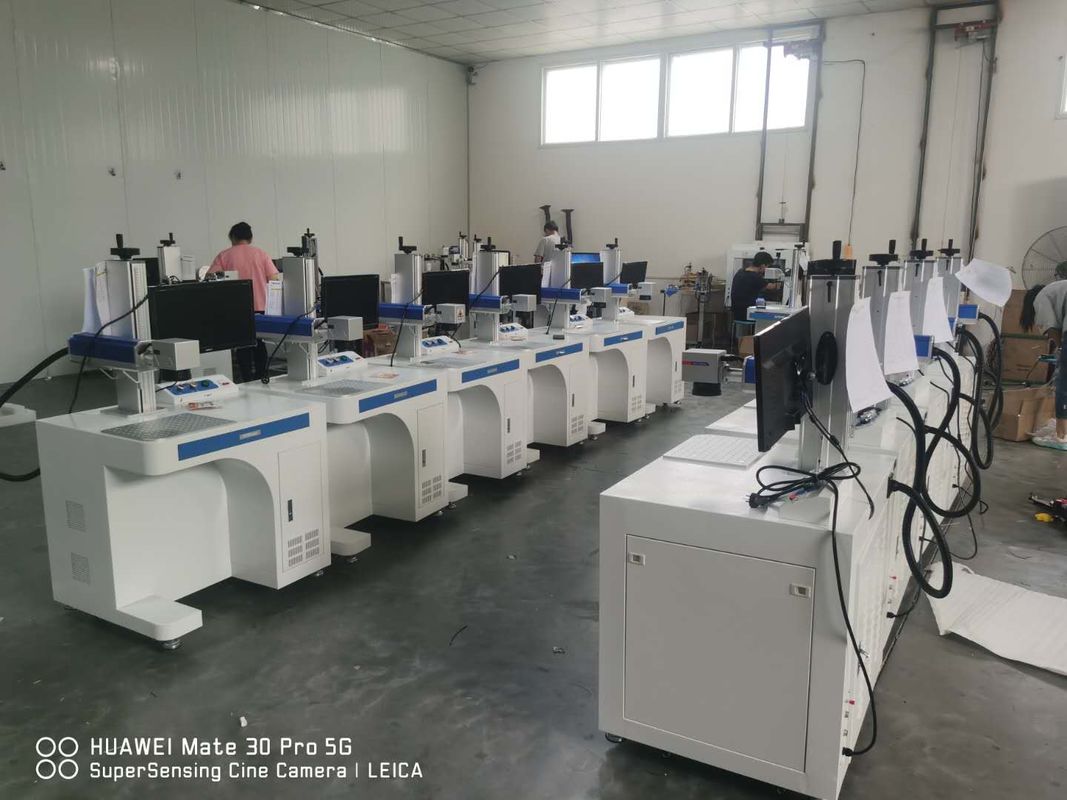 Máy khắc laser kim loại 30W 60khz, Máy khắc laser cho nhựa