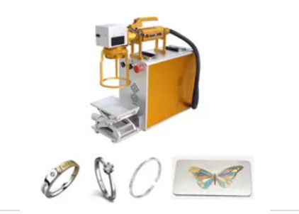 Không hư hỏng 110mm Khắc laser màu trên kim loại