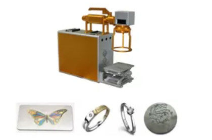 Không hư hỏng 110mm Khắc laser màu trên kim loại