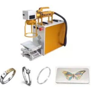 Không hư hỏng 110mm Khắc laser màu trên kim loại