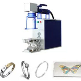 Máy khắc laser sợi quang 3d Mopa màu kim loại 50W