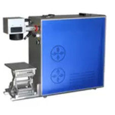 Máy khắc laser 1060nm 0,01mm Máy khắc laser sợi quang 30 Watt Sợi quang kim loại