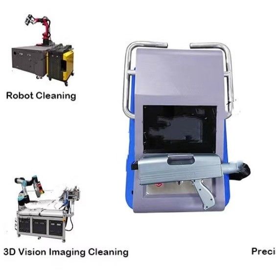 Máy làm sạch Laser 1068nm 500W để loại bỏ rỉ sét