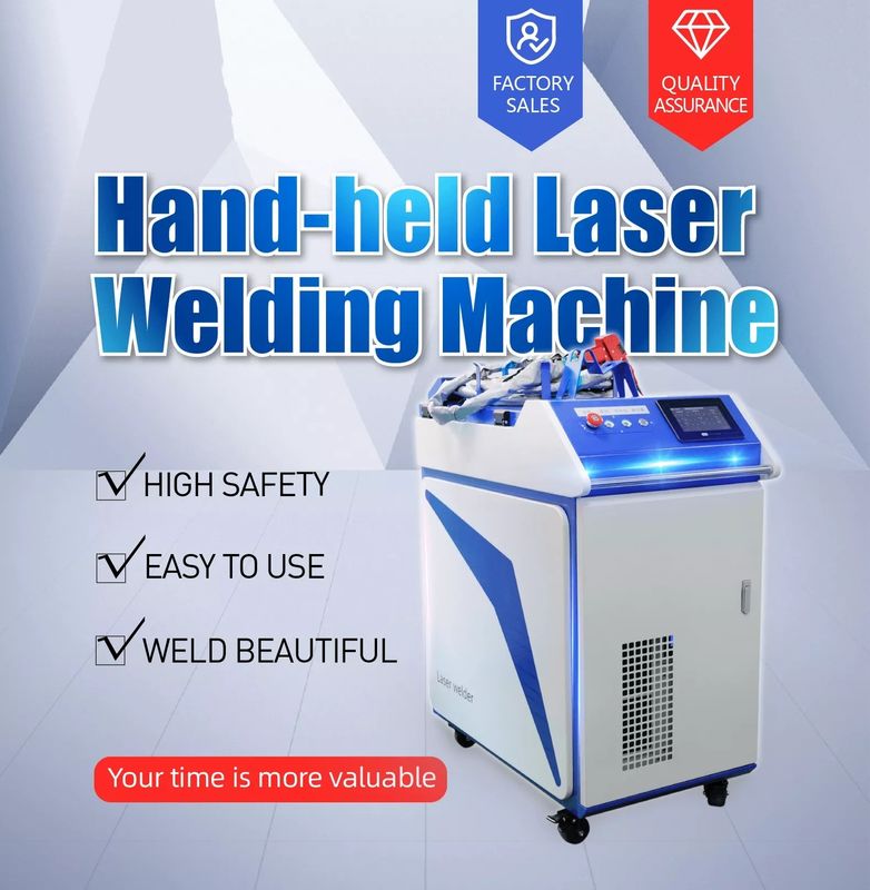 Máy hàn laser cầm tay 500W 1080NM CW Water Cooling