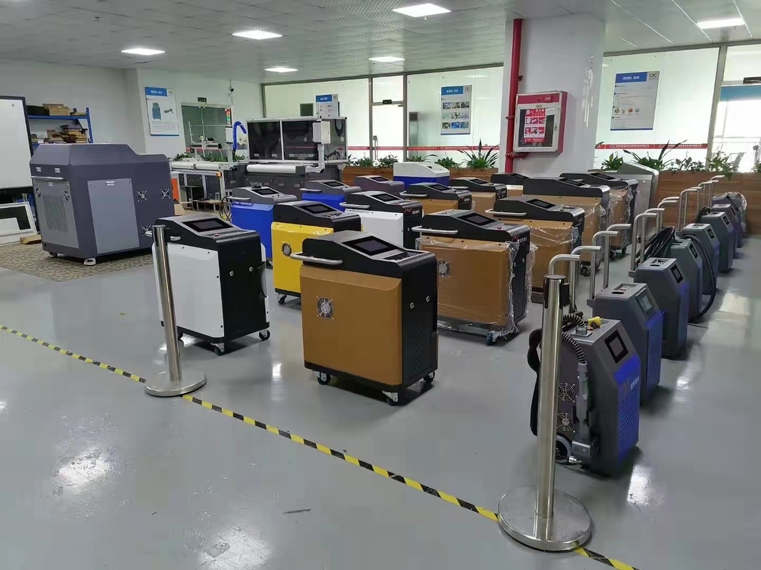 Máy làm sạch Laser MOPA 500W Nguồn Laser MAX JPT để loại bỏ rỉ sét