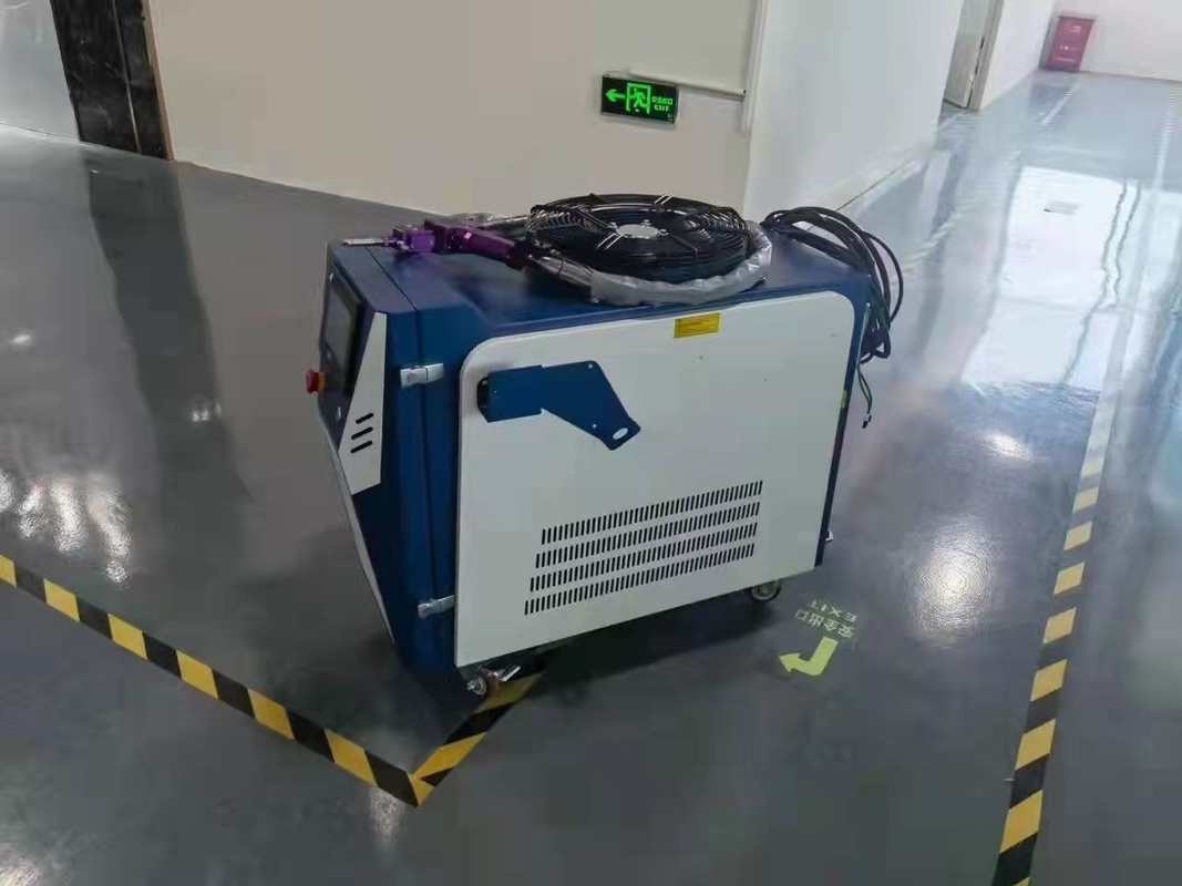 Máy hàn Laser sợi quang Raycus 1000W Làm mát bằng nước độ dày 3mm
