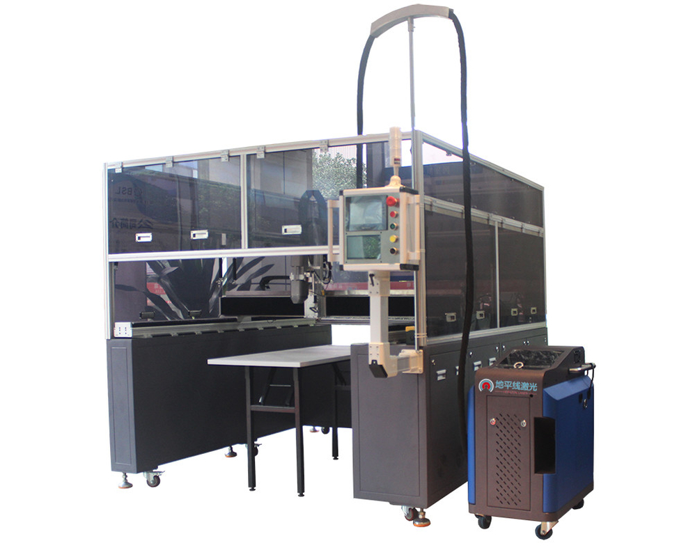 Máy làm sạch bằng laser tủ Maxphotonics Cuộn kim loại 100W 200W 500W